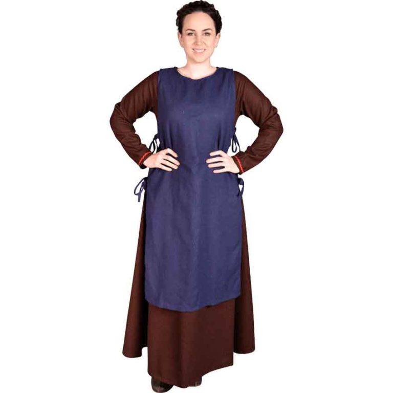 Ormhild Canvas Viking Apron Dress