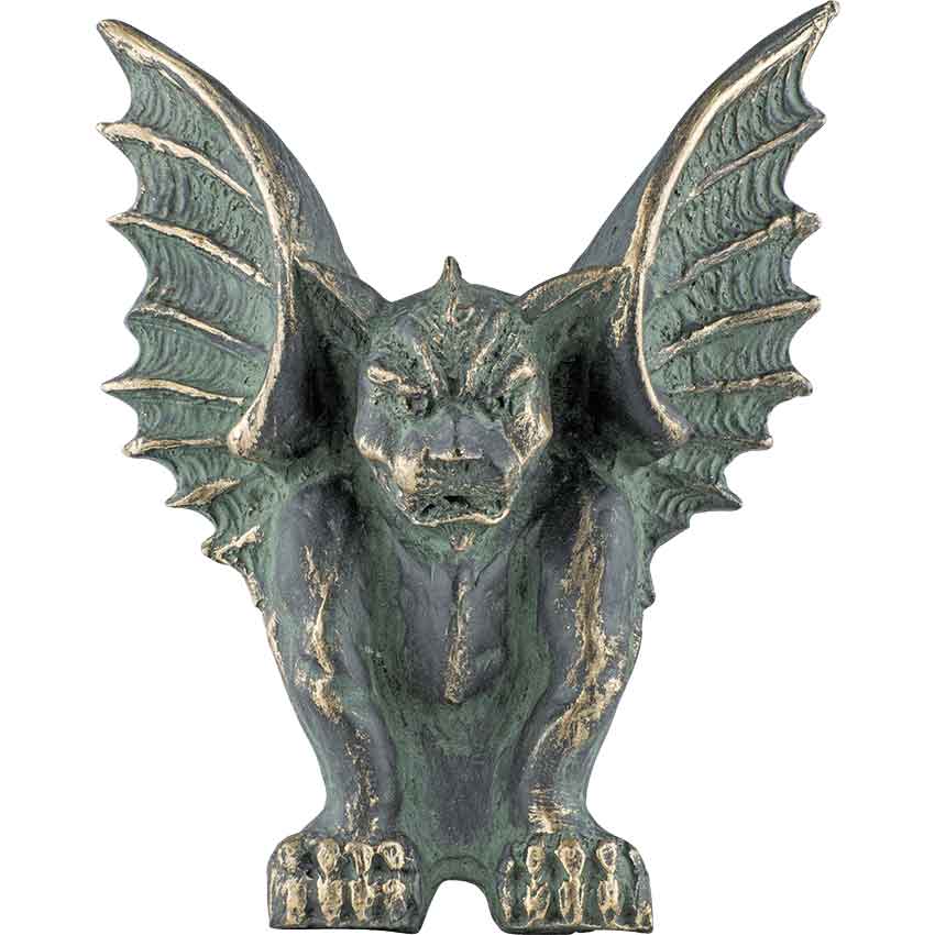 Batwing Beast Gargoyle Wall Plaque - OL-F1240 - Medieval