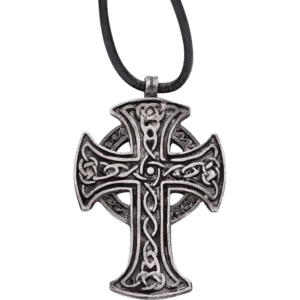 Celtic Cross Pewter Necklace