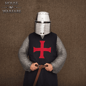 14th Century Great Helmet - Polished