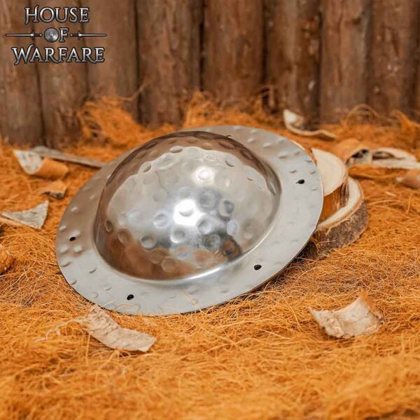 Polished Steel Shield Boss