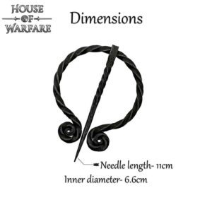 Viking Forged Penannular Brooch