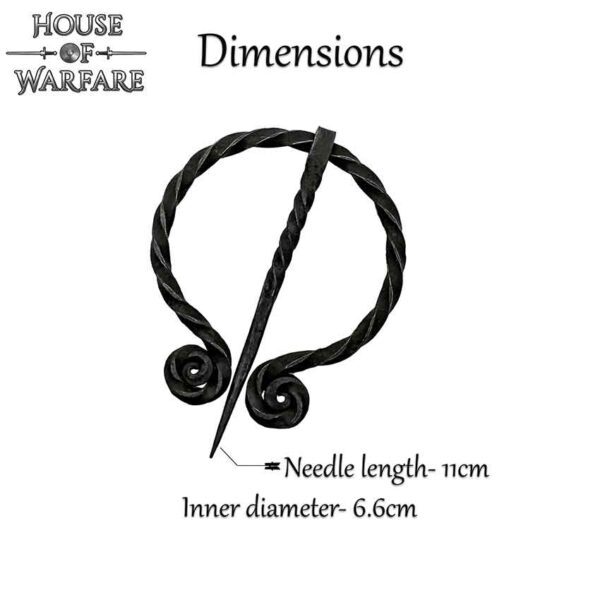 Viking Forged Penannular Brooch