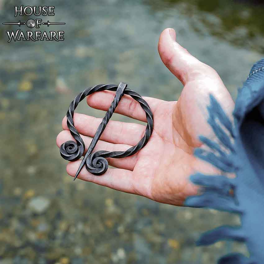 Viking Penannular Cloak Pin ~ Celtic Brooch~ Medieval Jewelry