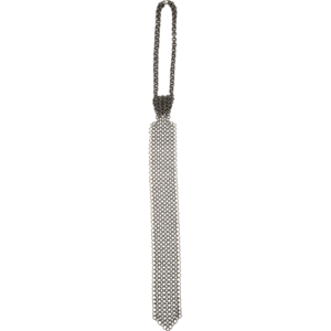 Steel and Brass Chainmail Tie
