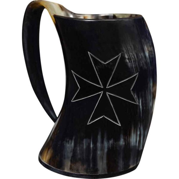 Templar Horn Tankard