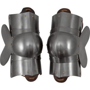 Medieval Steel Knee Armour