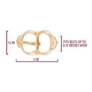 Double Deco Belt Buckle