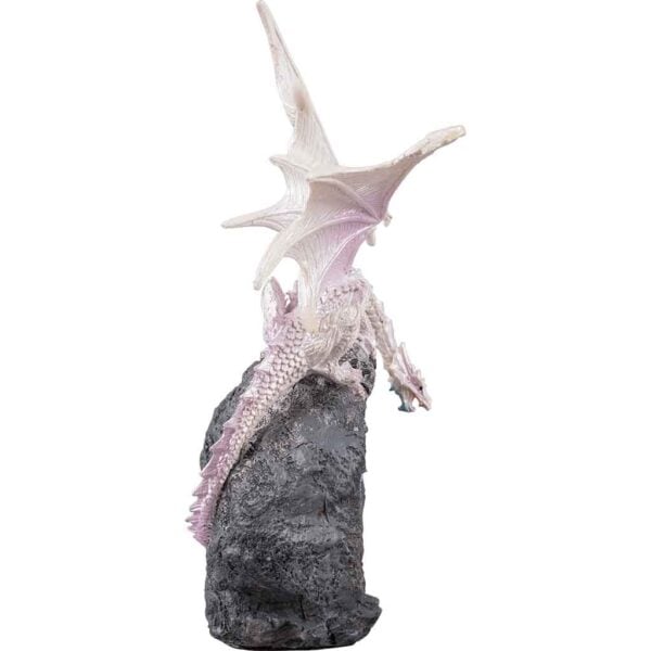 Pink Crystal Dragon LED Statue