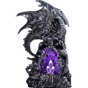 Amethyst Cave Dragon Statue