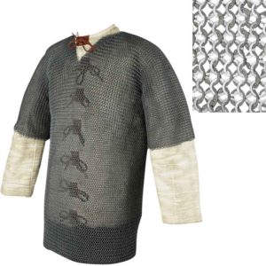 60 Inch Half Sleeve Chainmail Haubergeon