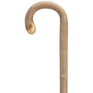 White Ash Bulb Nose Walking Cane