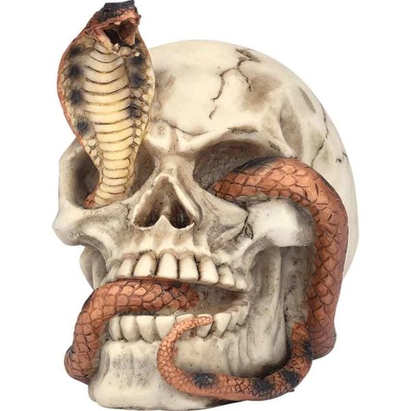 Cobra Skull Statue