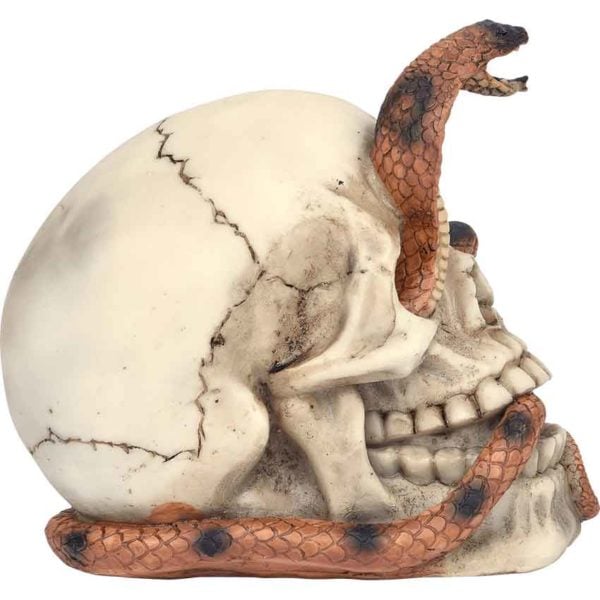 Cobra Skull Statue