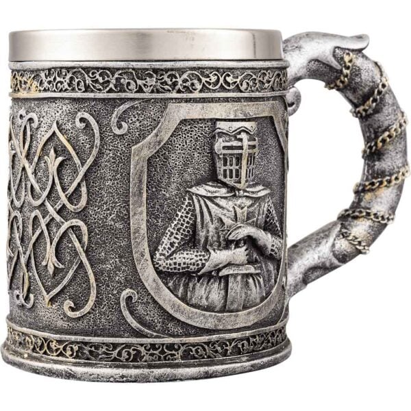 Metallic Templar Knight Tankard