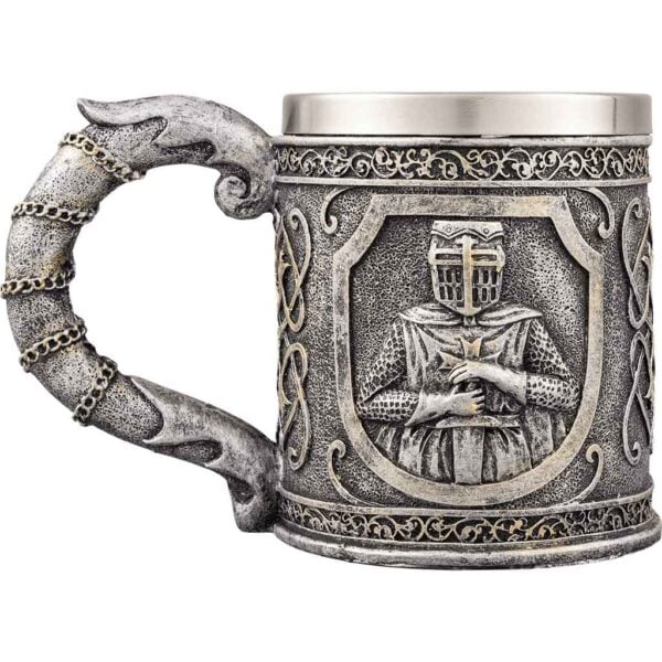 Metallic Templar Knight Tankard