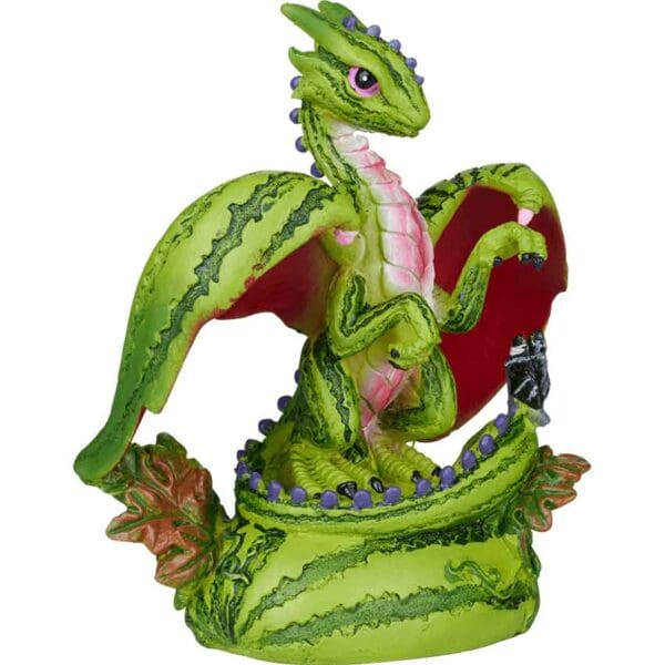 Watermelon Dragon Statue