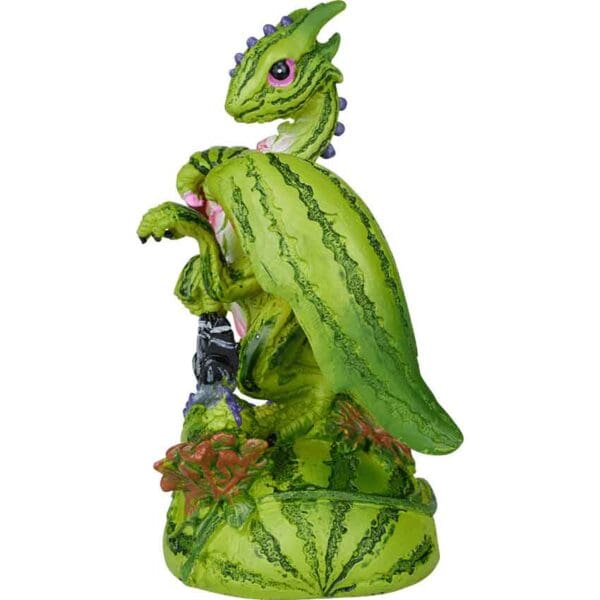 Watermelon Dragon Statue