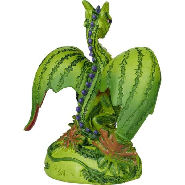 Watermelon Dragon Statue