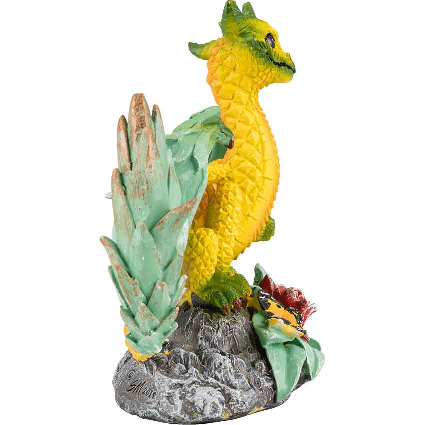 Pineapple Dragon Statue