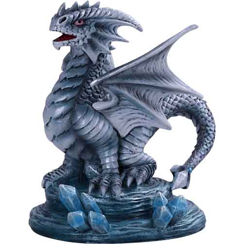 Baby Rock Dragon Statue
