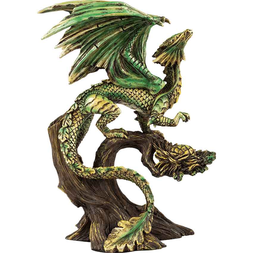 Forest Dragon Statue