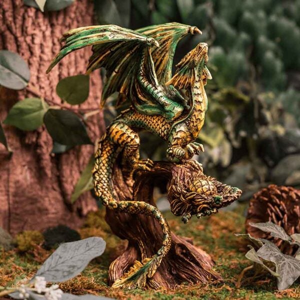 Forest Dragon Statue