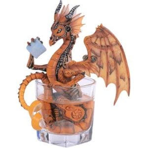 Old Fashioned Dragon Statue