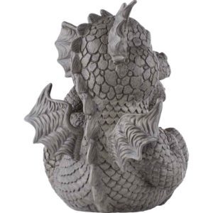 Playing Dragon Family Garden Statue