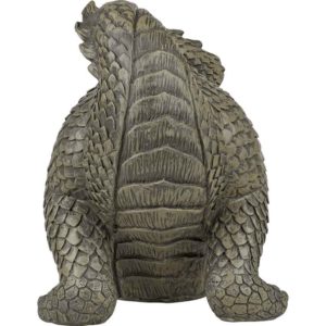 Stretching Garden Dragon Statue