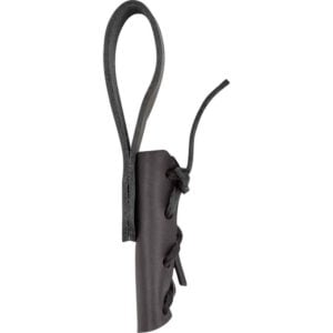 Laced Leather Wand Frog