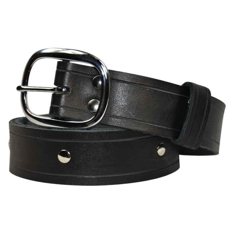 Simple Studded Buckle Belt - DK2015 - Medieval Collectibles