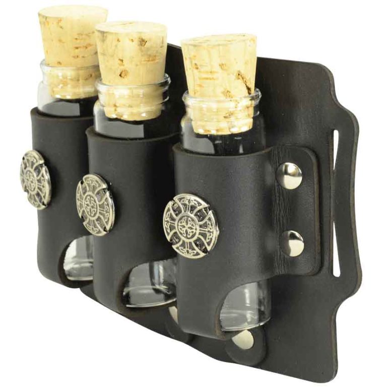 Celtic Three Bottle Holder Belt Slide