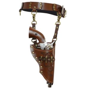 Steampunk Gear D-Ring Belt