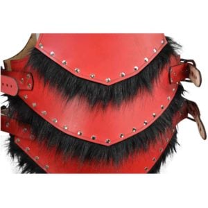 Savage Warrior Leather Armour with Pauldrons