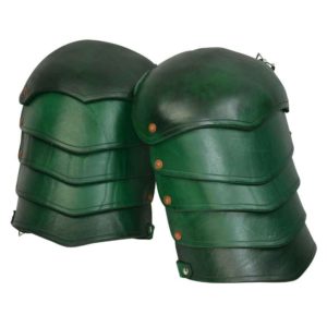 Molded Leather Spaulders