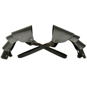 Knights Leather Spaulders
