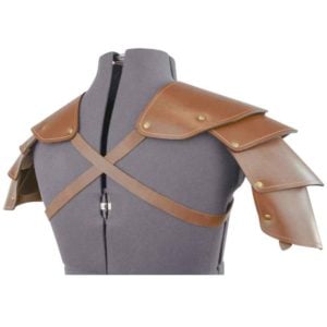 Knights Leather Spaulders
