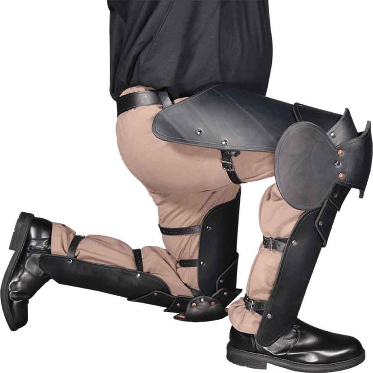 Full Leather Leg Armour