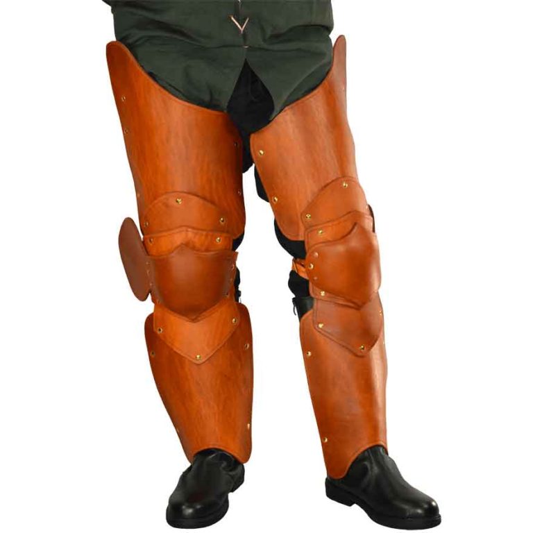 Full Leather Leg Armour