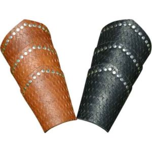 Odomar Viking Leather Bracers