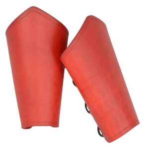 Plain Leather Arm Bracers