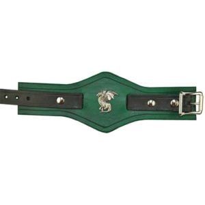 Winged Dragon Leather Wrist Cuffs