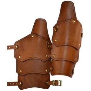 Reginald Leather Arm Bracers