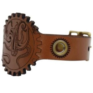Steampunk Octopus Wrist Cuff