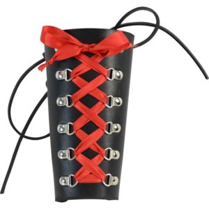 Ladies Gothic Leather Bracer