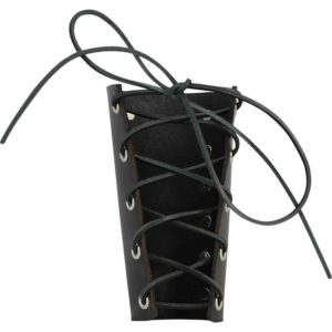 Ladies Gothic Leather Bracer