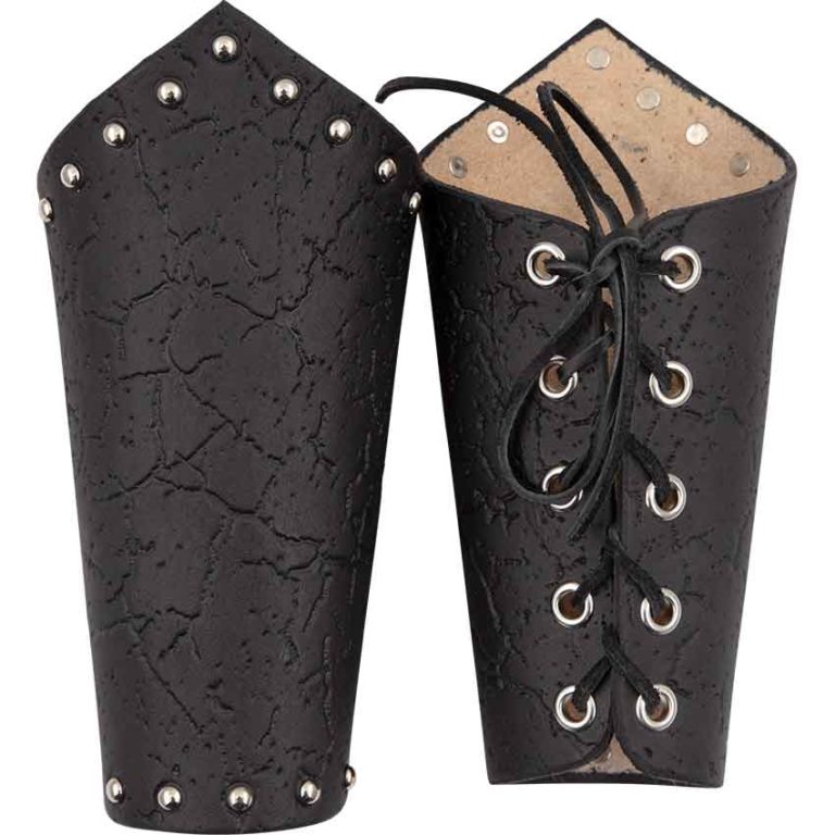 Ancient Warrior Leather Bracers