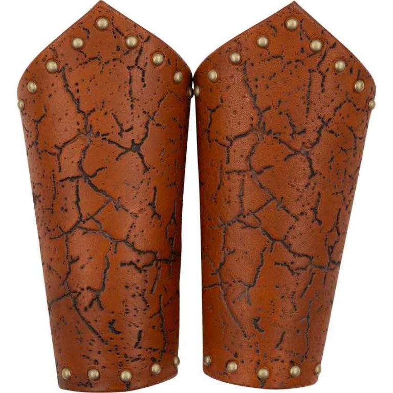 Ancient Warrior Leather Bracers