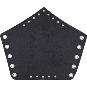 Rampant Lion Leather Arm Bracers